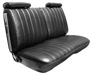 Seat Upholstery, Vinyl/Velour, 1973-77 El Camino, Front Split Bench