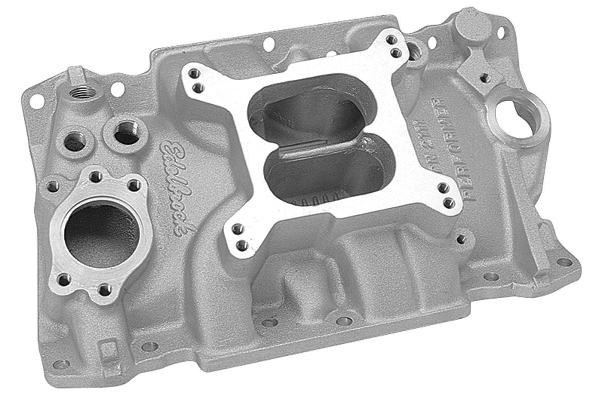 Intake Manifold, Edelbrock, 90Degree V6, Performer