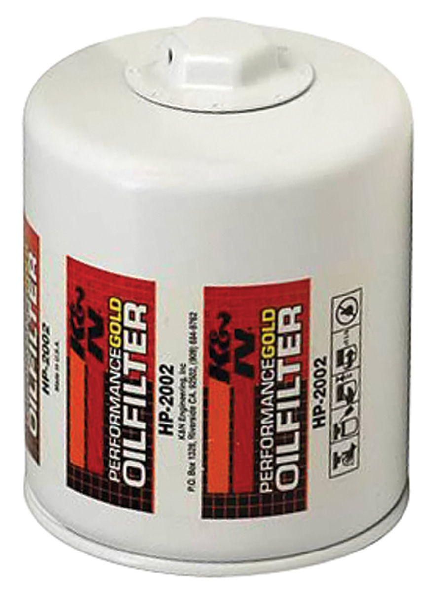 Oil Filter, K&N, 196477 Chevrolet 6/8Cylinder Tall, Wrench Off