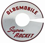 Decal, 66 Cutlass, Air Cleaner, Super Rocket,  2bbl,  7 1/2 Inch, Clear