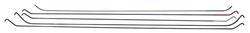 Headliner Bows, 1968 A-Body 2-Dr. Hardtop, 6-Bow