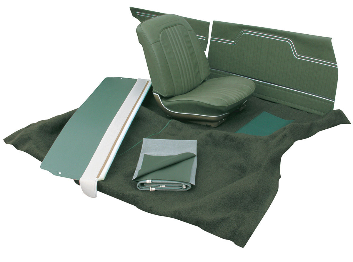 Interior Kit 1971 72 Chevelle Stage I Split Bench Coupe Distinctive Opgi Com
