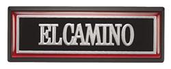 Nameplate, Dash, 1981-85 El Camino