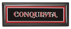 Nameplate, Dash, 1981-85 "Conquista"