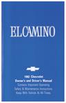 Owners Manual, 1982 El Camino