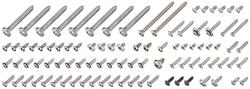 Screw Set, Interior, 1965 Buick Skylark, 2-Door Hardtop, 84pc