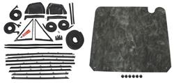 Seal Kit, 1970-72 Cutlass Stage II, S/442 Coupe, Repro Felts