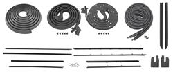 Seal Kit, 1968 Skylark Stage I, Coupe, Repro Felts