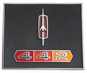 Emblem, Dash, 1967 Cutlass 4-4-2