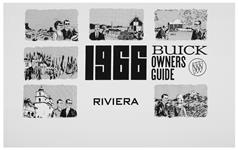 Owners Manual, 1966 Riviera