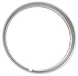 Trim Ring, 1.5" Stainless Steel, Smooth