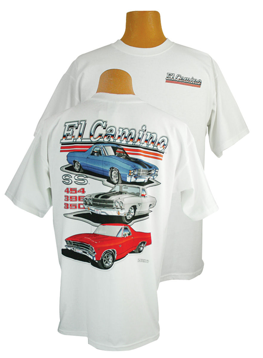 Chevrolet EL CAMINO SS MOUNTAINS Licensed Adult Long Sleeve T-Shirt S-3XL