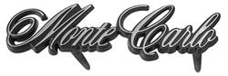 Emblem, Grille, 1980 & 1982 Monte Carlo