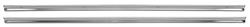 Moldings, Rear Side Panel Lowers, 1964-66 Chevelle & GTO Coupe, Aluminum