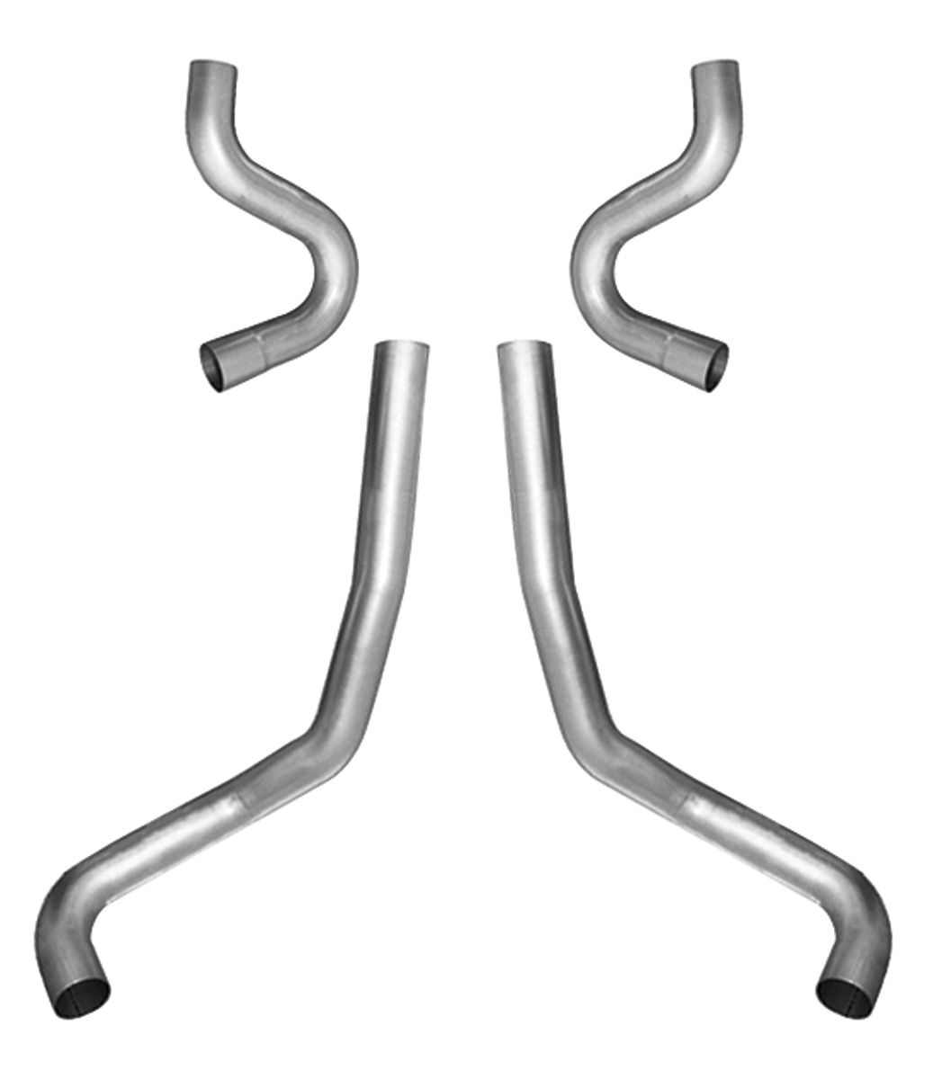 Tailpipe Set, Flowmaster, 196467 ABody, 3"