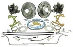 Disc Brake Set, Rear, 1964-67 Buick/Olds/Pontiac, 11" Rotors, Standard