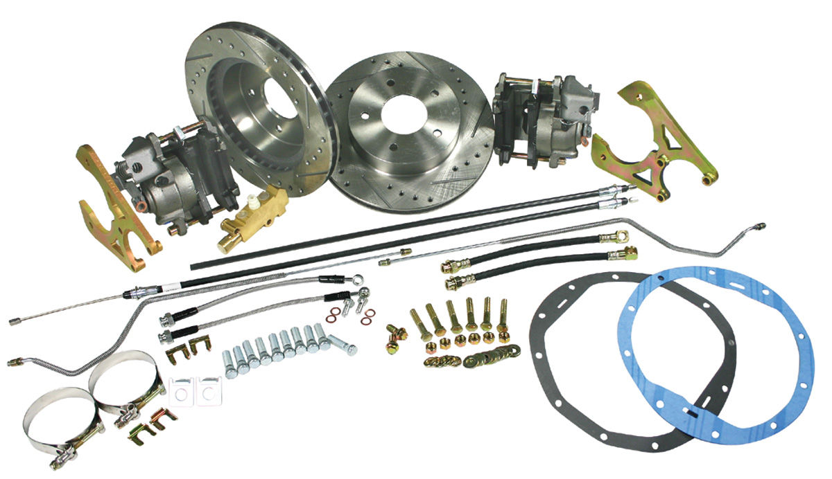 CPP Disc Brake Set, Rear, 196467 BOP, 11" Rotors, Deluxe