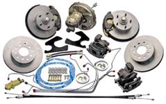 Disc Brake Conversion, Front/Rear, 1967 Buick/Olds/Pontiac, 11" Rotors