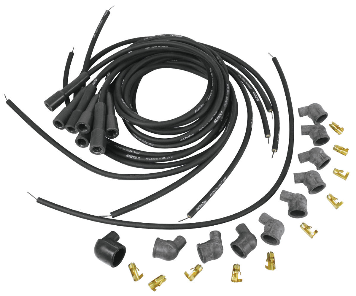 Spark Plug Wires, 7mm, 196366 Buick Riviera 401/425, Original GM