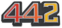 Emblem, Glove Box, 1970-71 4-4-2